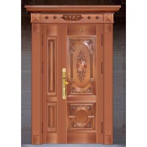 Steel copper door