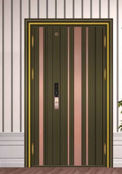 Korean color matching door