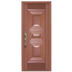 Steel copper door